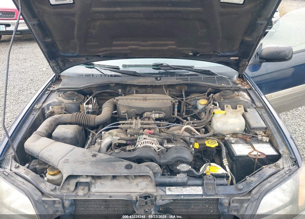 2000 SUBARU OUTBACK VIN: 4S3BH6654Y7624717