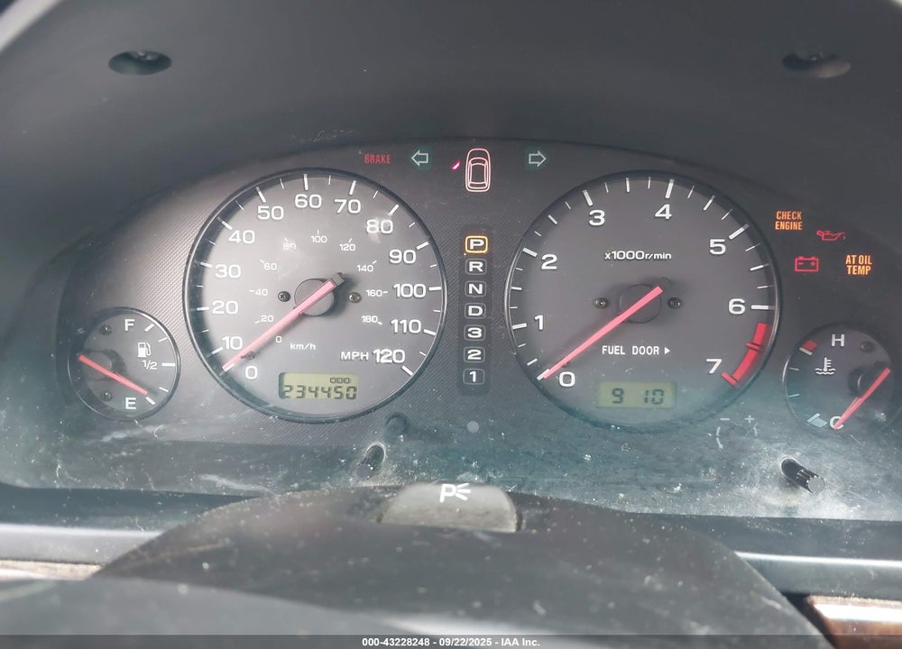 2000 SUBARU OUTBACK VIN: 4S3BH6654Y7624717