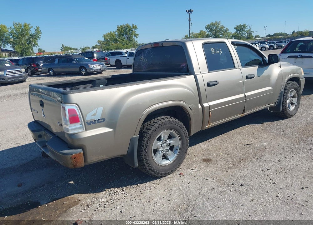 2006 MITSUBISHI RAIDER XLS VIN: 1Z3HT48N06S596814