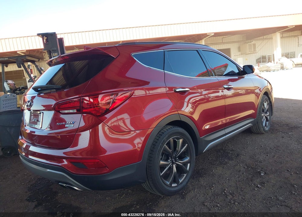 2017 HYUNDAI SANTA FE VIN: 5XYZW4LA2HG475950