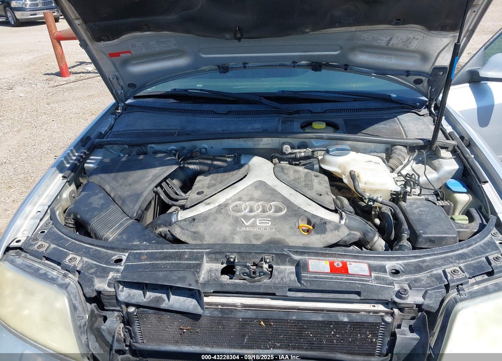 2001 AUDI A6 2.7T VIN: WAUED64B51N164113