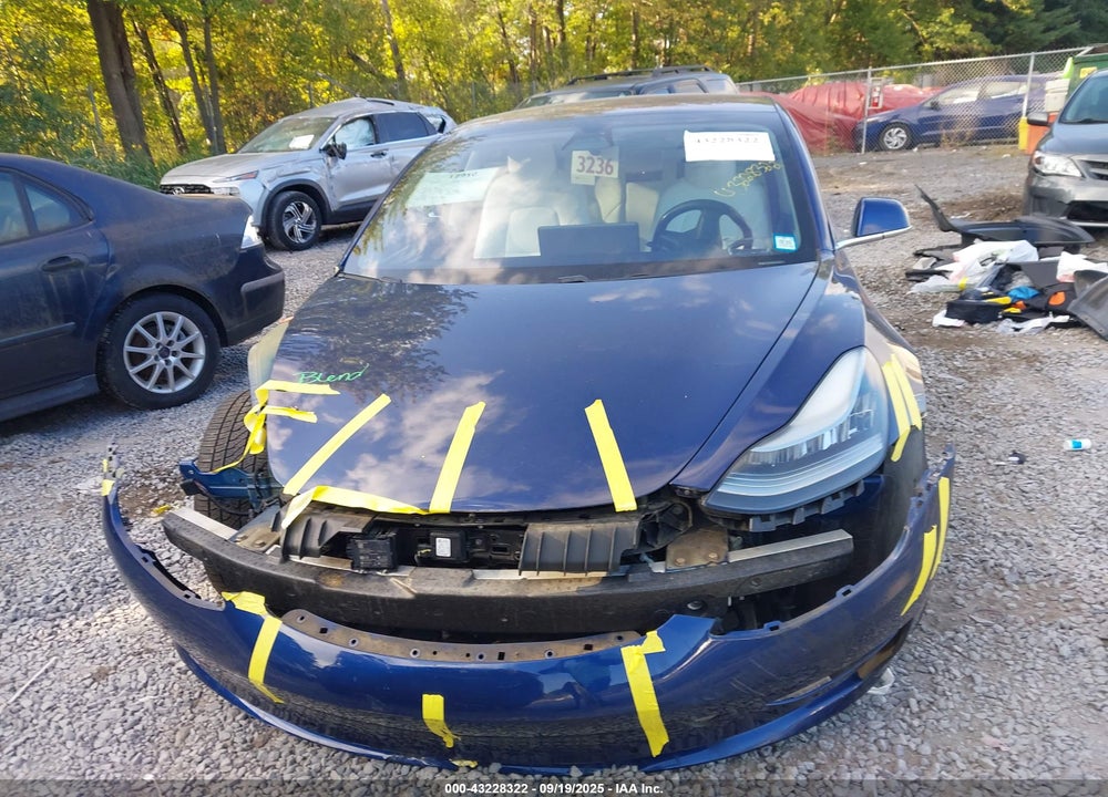 2019 TESLA MODEL 3 VIN: 5YJ3E1EB6KF192186