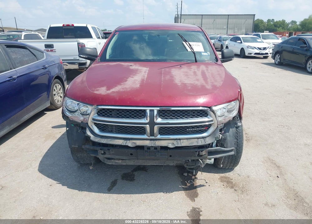 2013 DODGE DURANGO VIN: 1C4RDHAG6DC527387