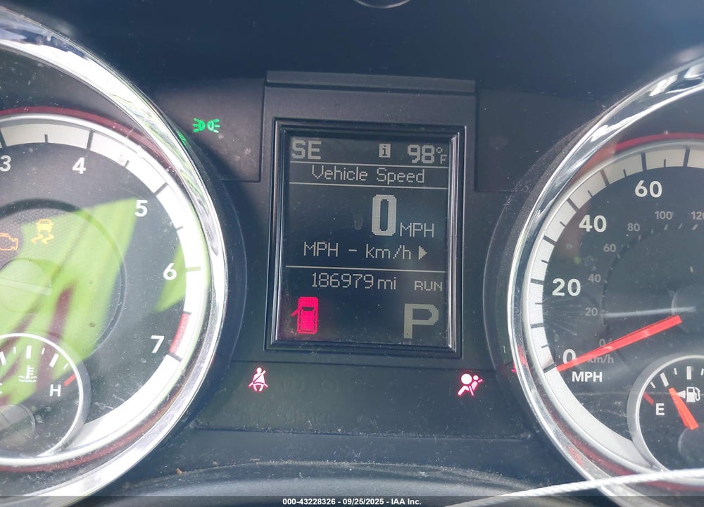 2013 DODGE DURANGO VIN: 1C4RDHAG6DC527387