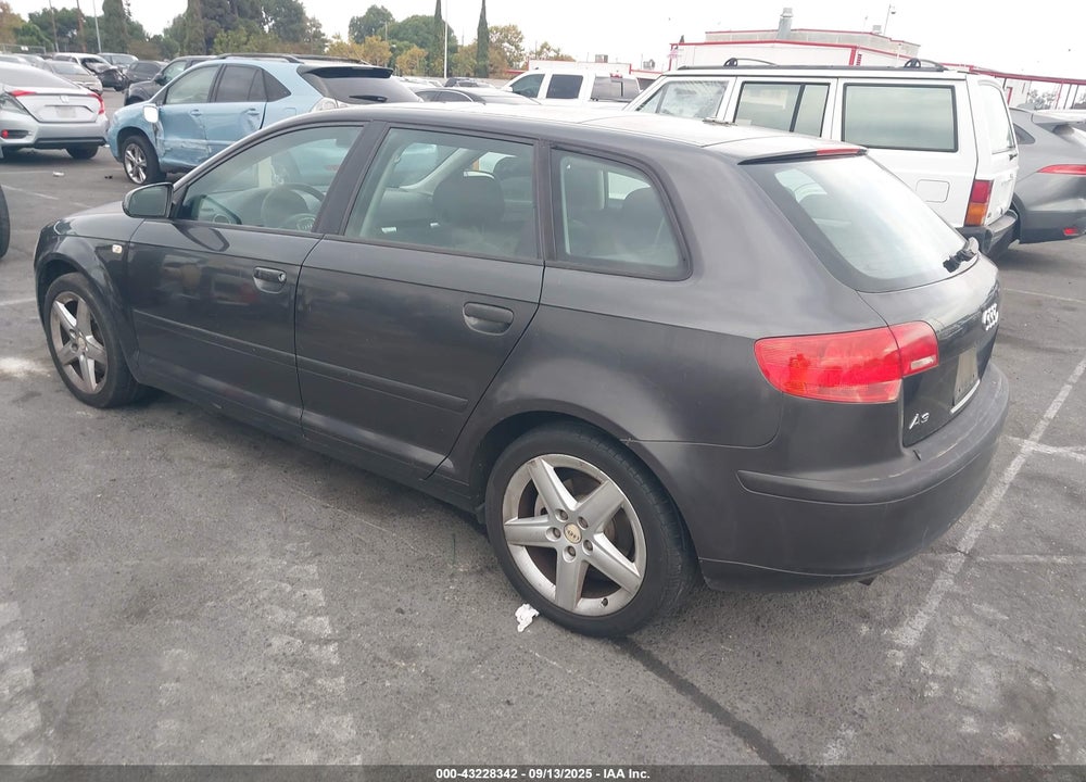 2007 AUDI A3 2.0T VIN: WAUHF78P47A026131