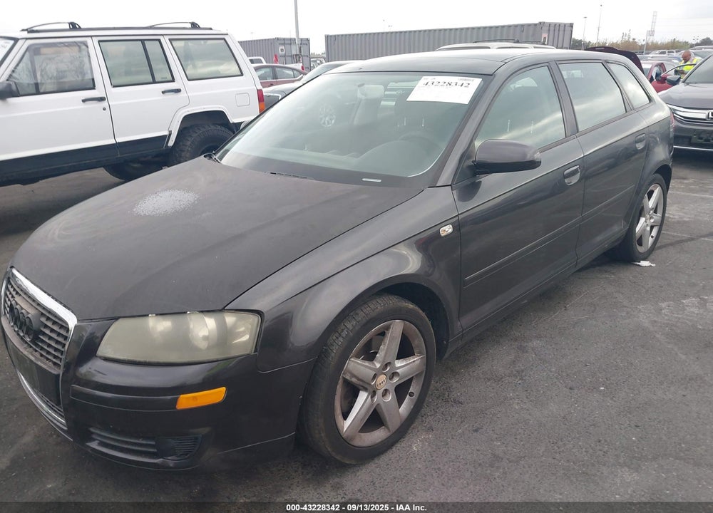 2007 AUDI A3 2.0T VIN: WAUHF78P47A026131