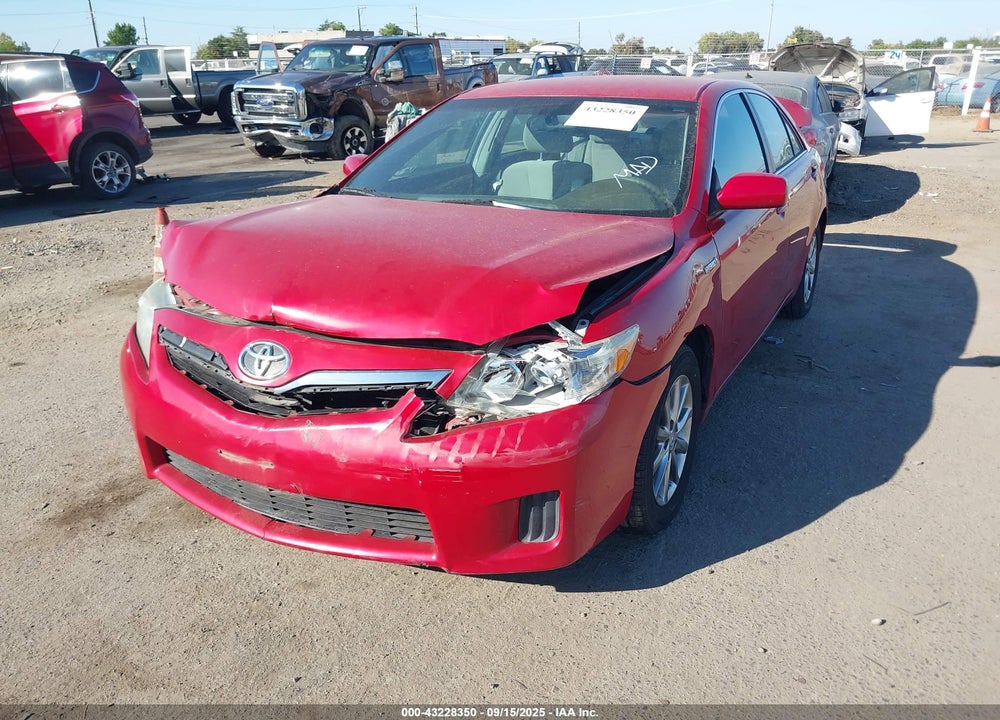 2011 TOYOTA CAMRY HYBRID VIN: 4T1BB3EK9BU139842
