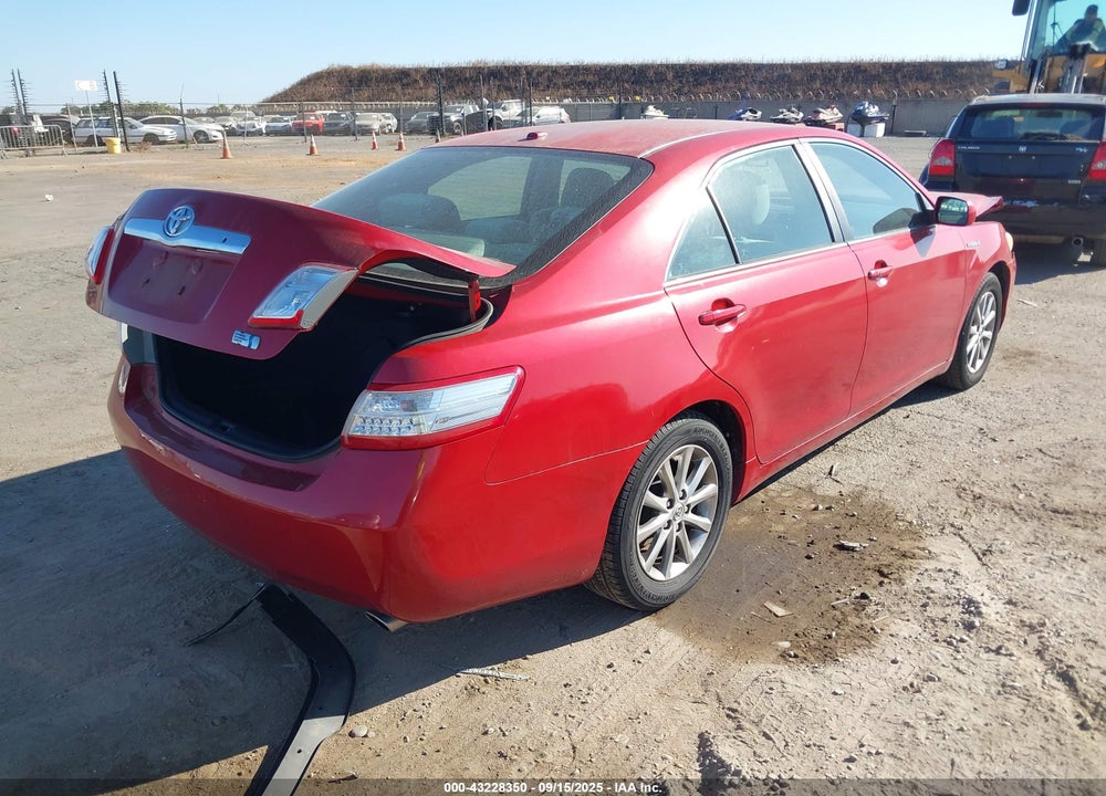 2011 TOYOTA CAMRY HYBRID VIN: 4T1BB3EK9BU139842