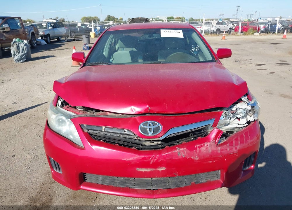 2011 TOYOTA CAMRY HYBRID VIN: 4T1BB3EK9BU139842