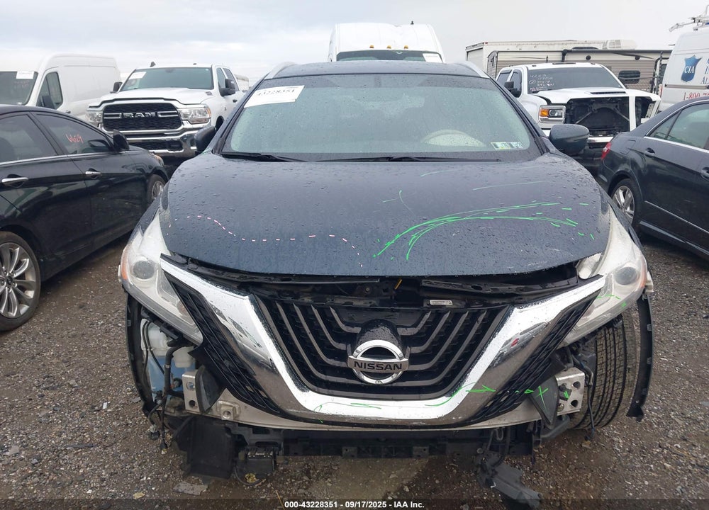 2017 NISSAN MURANO VIN: 5N1AZ2MH3HN153245