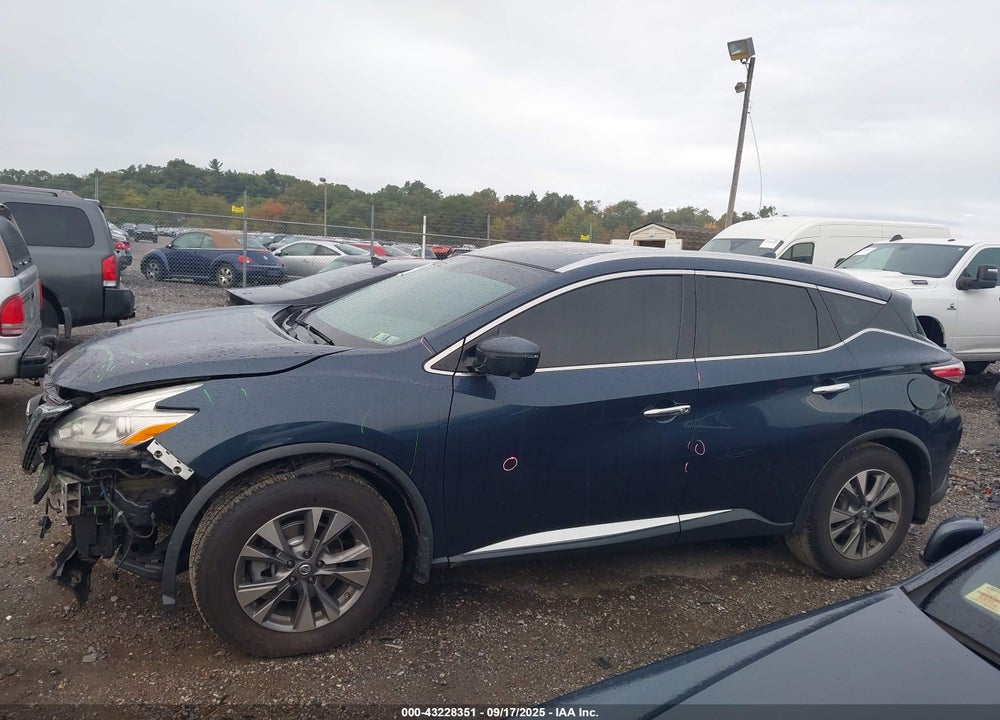 2017 NISSAN MURANO VIN: 5N1AZ2MH3HN153245