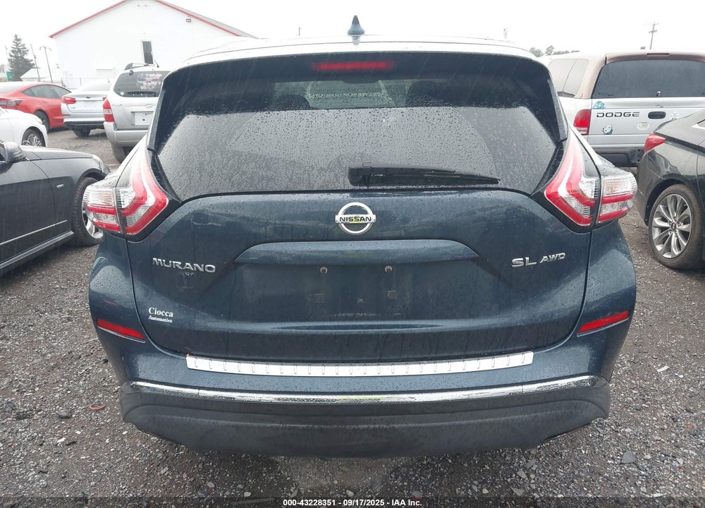 2017 NISSAN MURANO VIN: 5N1AZ2MH3HN153245