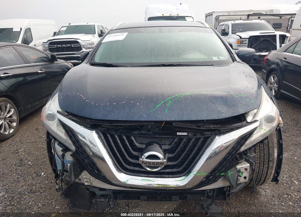 2017 NISSAN MURANO VIN: 5N1AZ2MH3HN153245