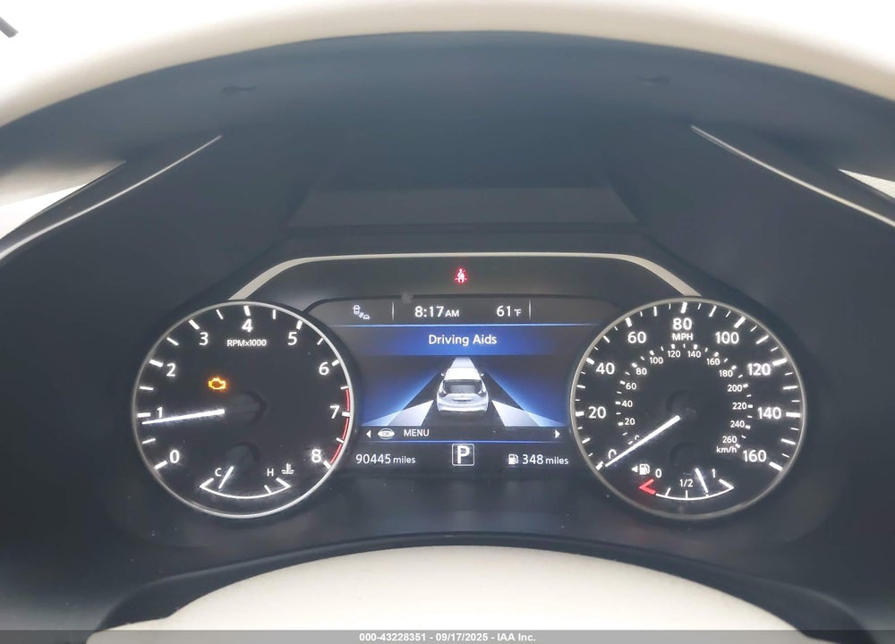 2017 NISSAN MURANO VIN: 5N1AZ2MH3HN153245