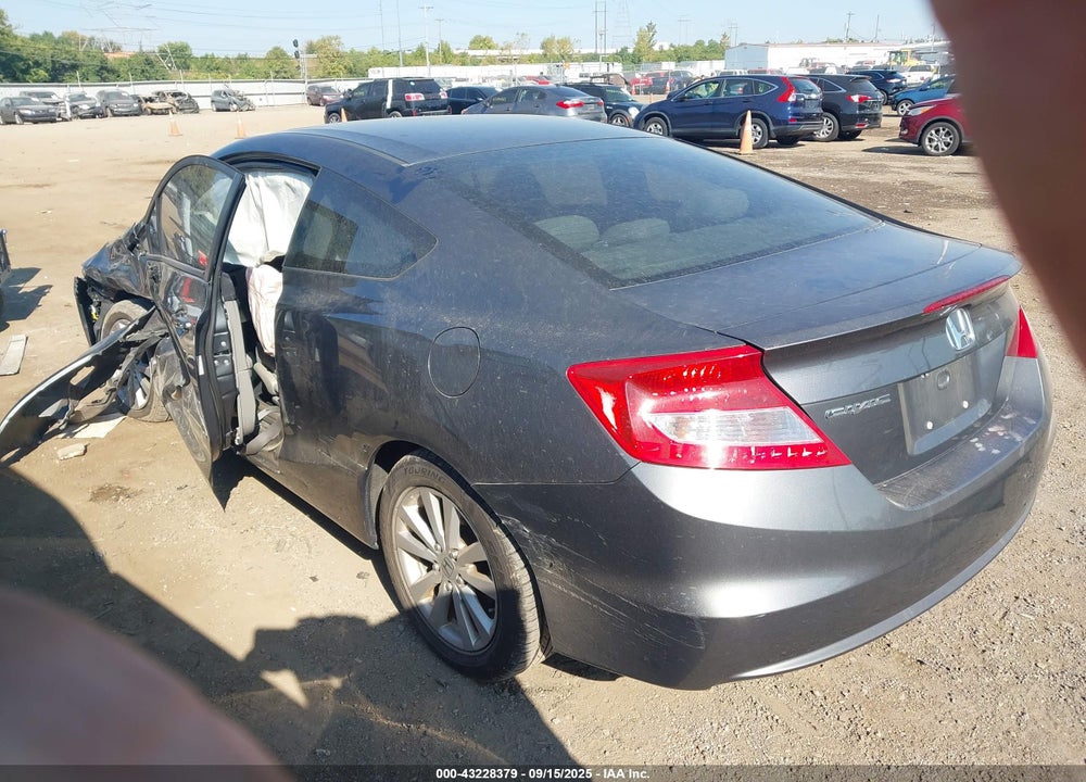2012 HONDA CIVIC VIN: 2HGFG3B83CH516980