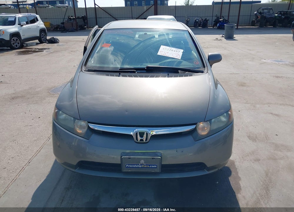 2007 HONDA CIVIC LX VIN: 1HGFA16547L052483