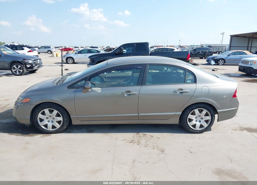 2007 HONDA CIVIC LX VIN: 1HGFA16547L052483