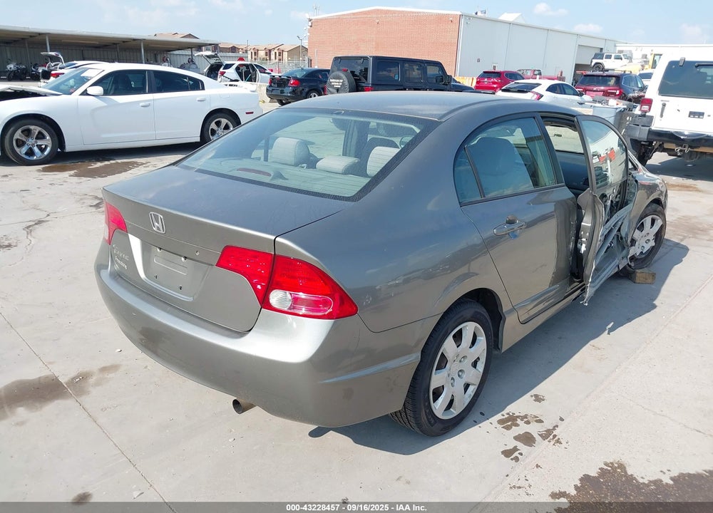 2007 HONDA CIVIC LX VIN: 1HGFA16547L052483