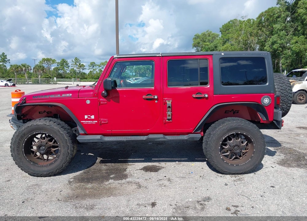 2008 JEEP WRANGLER UNLIMITED X VIN: 1J4GA39118L564138