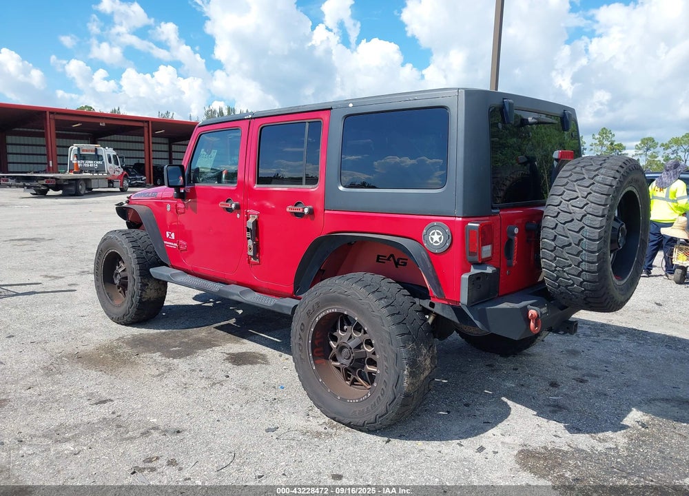 2008 JEEP WRANGLER UNLIMITED X VIN: 1J4GA39118L564138