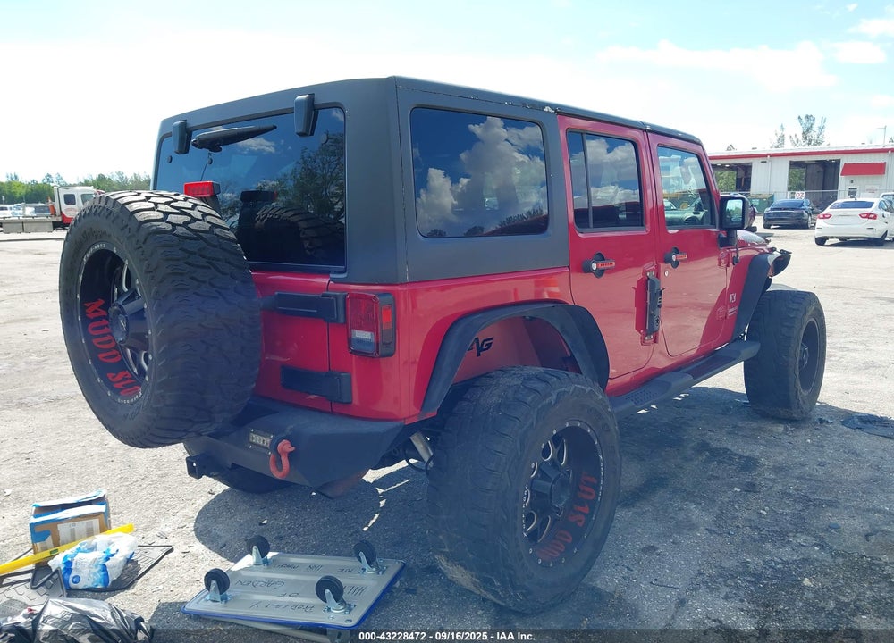 2008 JEEP WRANGLER UNLIMITED X VIN: 1J4GA39118L564138
