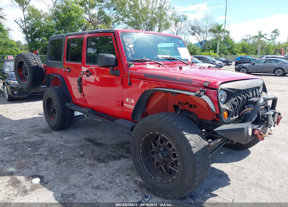 2008 JEEP WRANGLER UNLIMITED X VIN: 1J4GA39118L564138