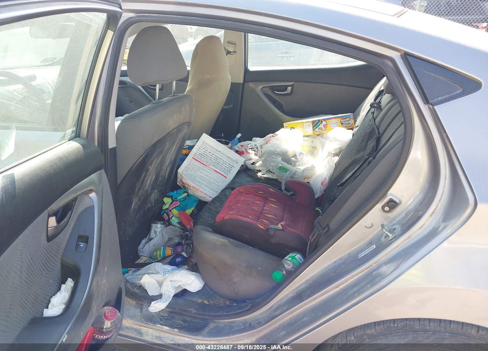 2011 HYUNDAI ELANTRA VIN: KMHDH4AE9BU080451