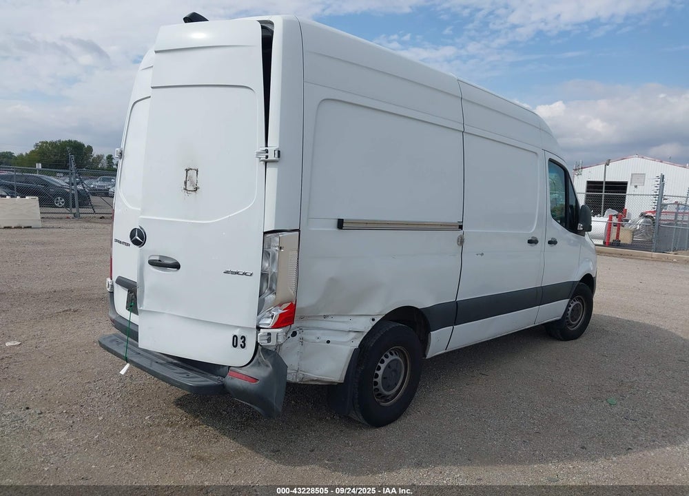 2020 MERCEDES-BENZ SPRINTER 2500 STANDARD ROOF V6 VIN: W1W4EBHYXLT033703
