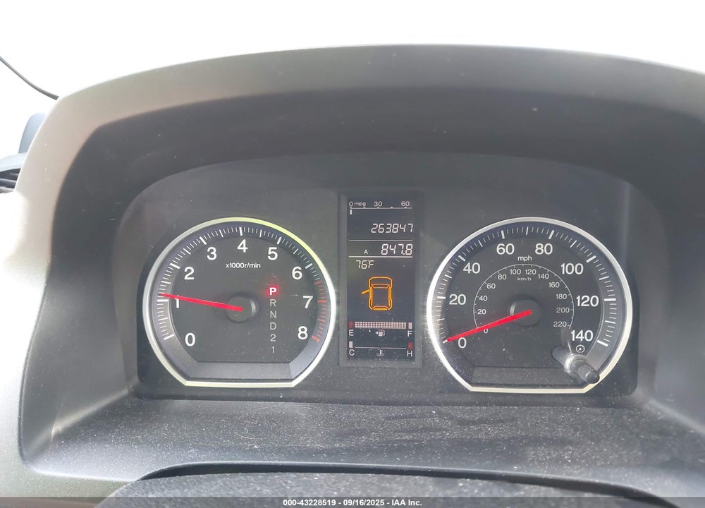 2008 HONDA CR-V EX VIN: JHLRE48528C007268