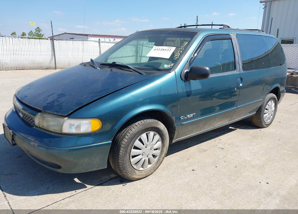 1997 NISSAN QUEST GXE/XE VIN: 4N2DN1110VD844956