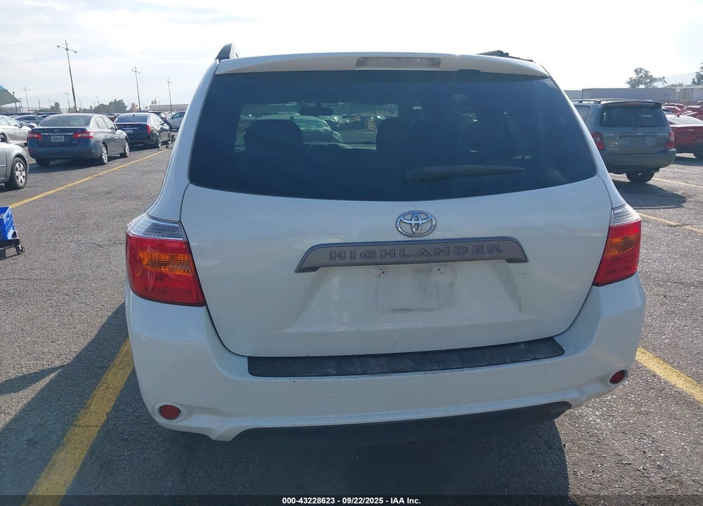 2010 TOYOTA HIGHLANDER VIN: JTEZA3EH7A2010286
