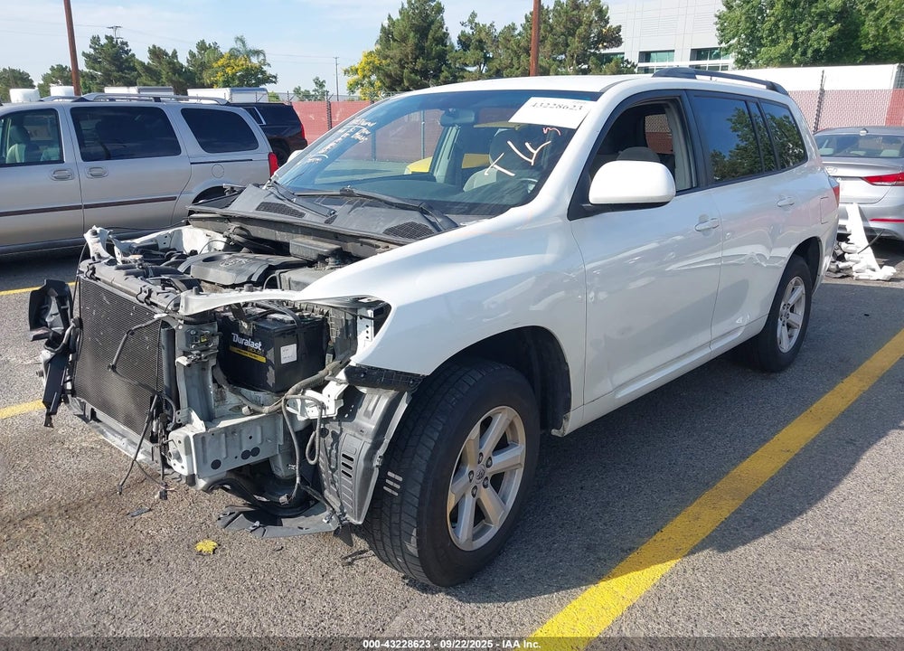 2010 TOYOTA HIGHLANDER VIN: JTEZA3EH7A2010286