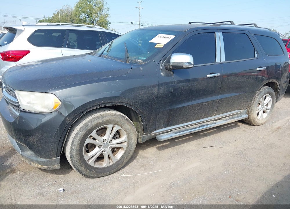 2011 DODGE DURANGO CREW VIN: 1D4RD4GG8BC633744