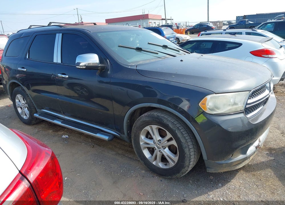 2011 DODGE DURANGO CREW VIN: 1D4RD4GG8BC633744