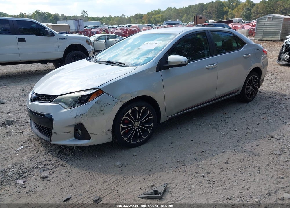 2016 TOYOTA COROLLA VIN: 5YFBURHE9GP397547