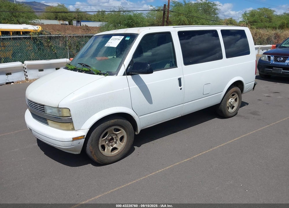 2003 CHEVROLET ASTRO VIN: 1GNDM19X53B101725
