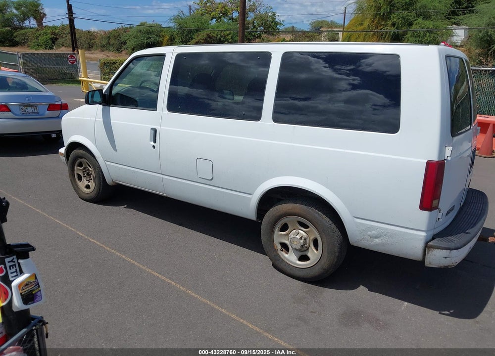 2003 CHEVROLET ASTRO VIN: 1GNDM19X53B101725