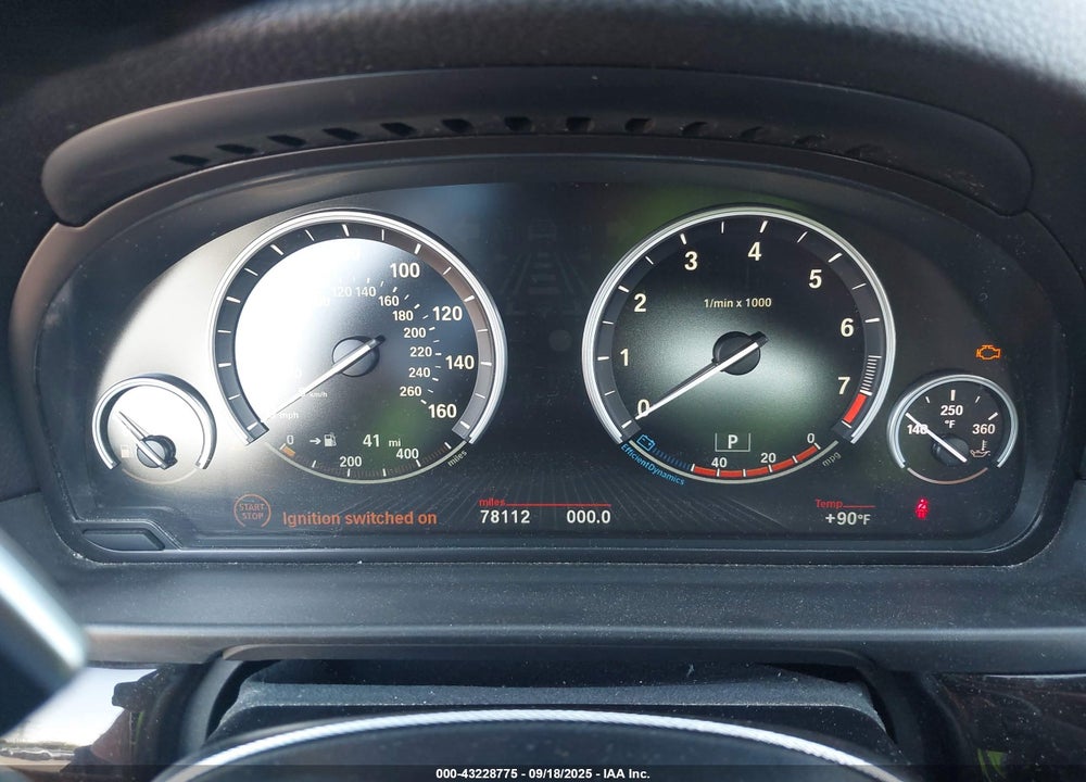 2016 BMW 5 SERIES VIN: WBA5A7C58GG642113