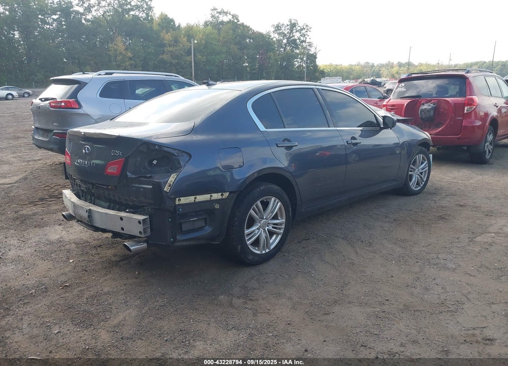 2012 INFINITI G25 VIN: JN1DV6AR7CM860674