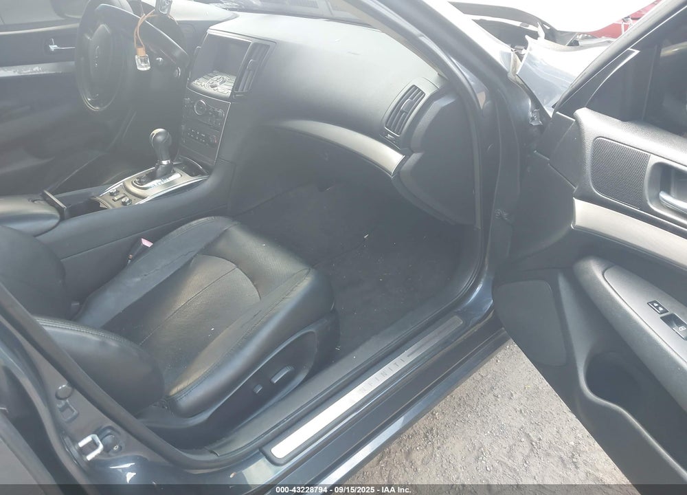 2012 INFINITI G25 VIN: JN1DV6AR7CM860674