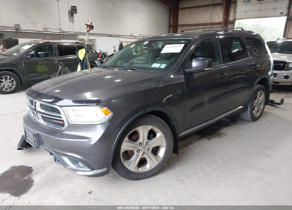 2015 DODGE DURANGO VIN: 1C4RDJDG9FC801557