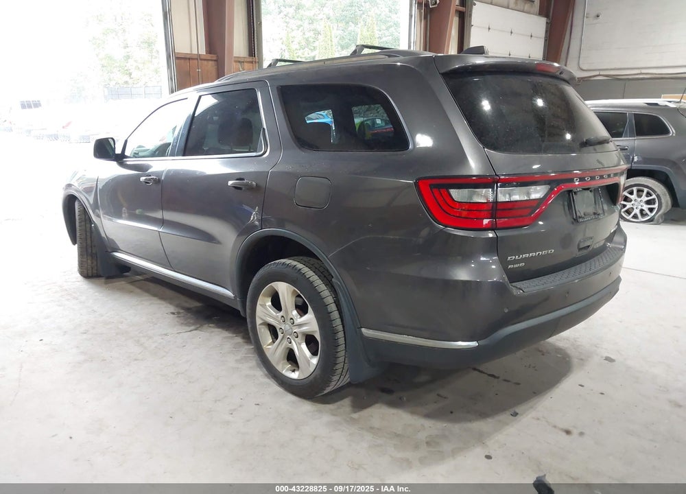 2015 DODGE DURANGO VIN: 1C4RDJDG9FC801557