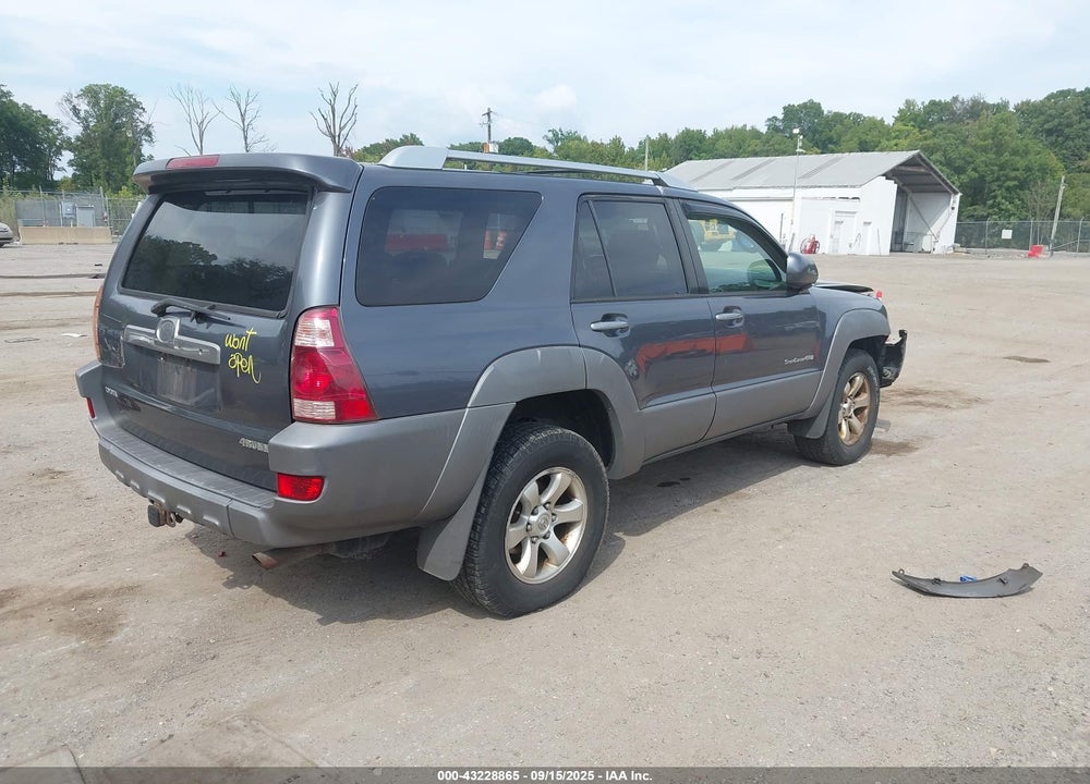 2003 TOYOTA 4RUNNER SR5 SPORT V8 VIN: JTEBT14R530021229