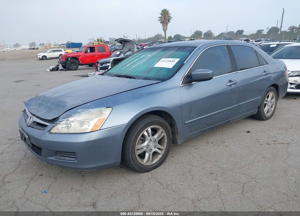 2007 HONDA ACCORD 2.4 SE VIN: 1HGCM56357A085178