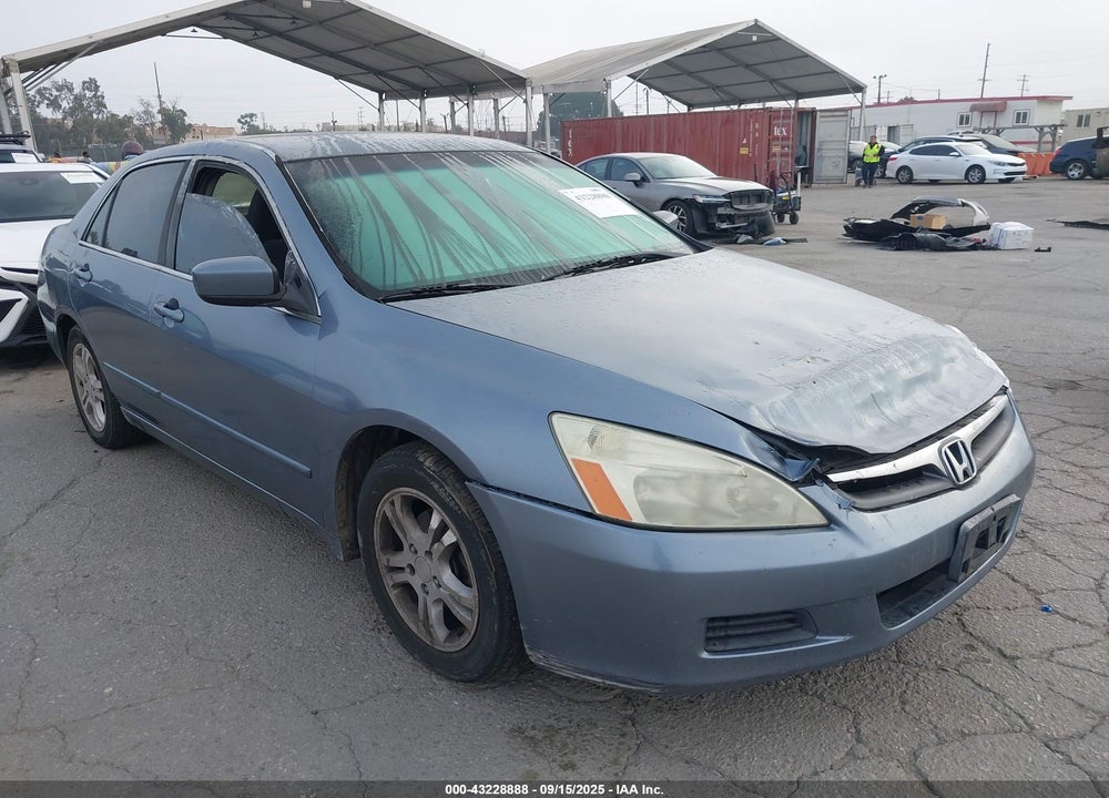 2007 HONDA ACCORD 2.4 SE VIN: 1HGCM56357A085178