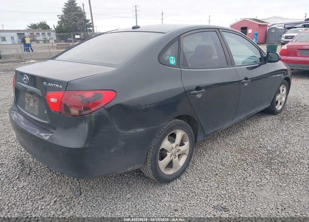 2008 HYUNDAI ELANTRA GLS/SE VIN: KMHDU46D28U509935