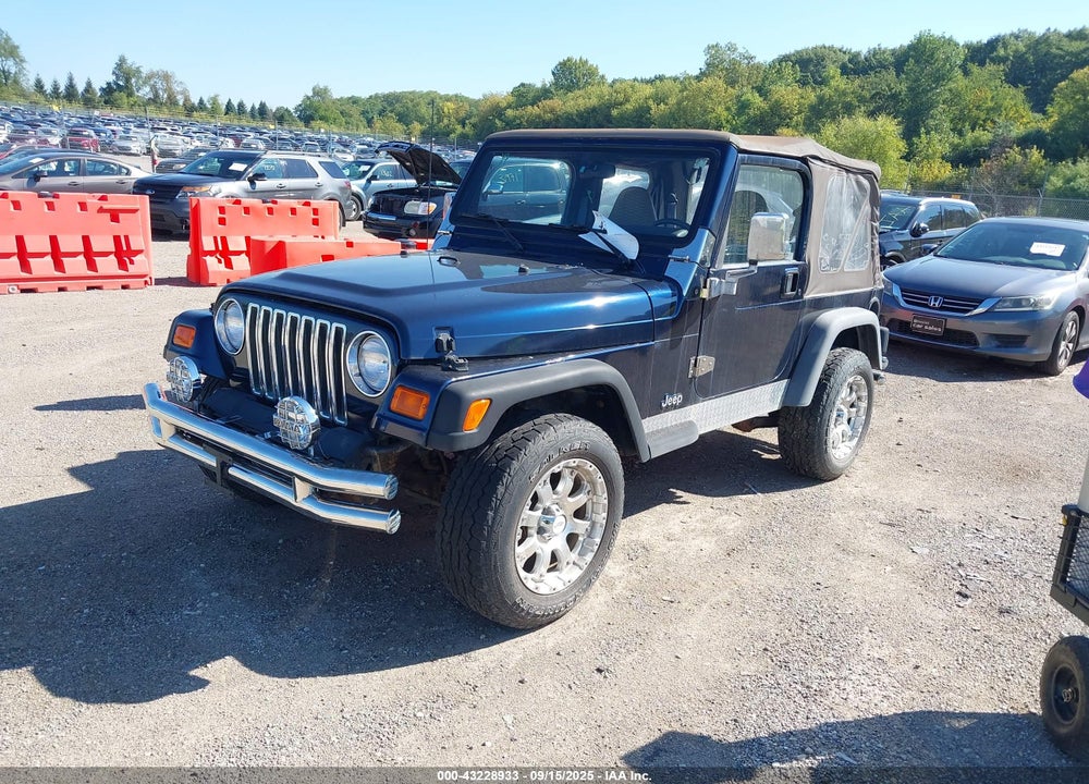 2000 JEEP WRANGLER SE VIN: 1J4FA29P4YP773084