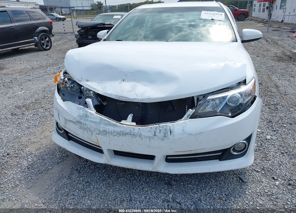 2012 TOYOTA CAMRY SE VIN: 4T1BF1FK0CU556193