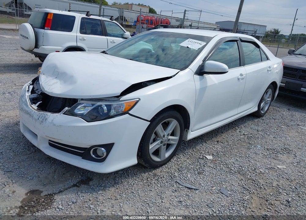 2012 TOYOTA CAMRY SE VIN: 4T1BF1FK0CU556193