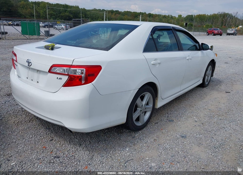 2012 TOYOTA CAMRY SE VIN: 4T1BF1FK0CU556193